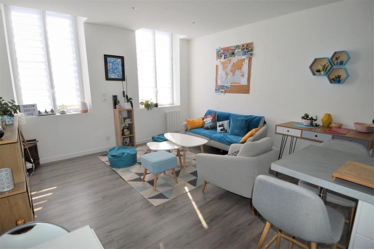 Appartement Moderne Avec Terrasse A 500M De La Mer Courseulles-sur-Mer Kültér fotó