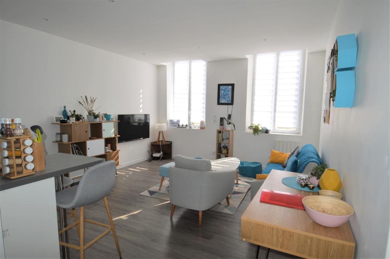 Appartement Moderne Avec Terrasse A 500M De La Mer Courseulles-sur-Mer Kültér fotó