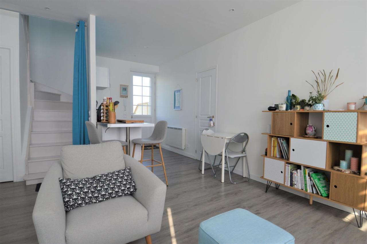 Appartement Moderne Avec Terrasse A 500M De La Mer Courseulles-sur-Mer Kültér fotó